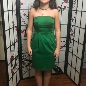 Express Design Studio strapless dress.